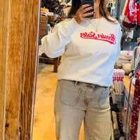 Hoosier Sister Sweatshirt - Vintage Script