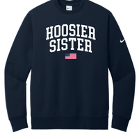 New Navy Hoosier Sister Sweatshirt