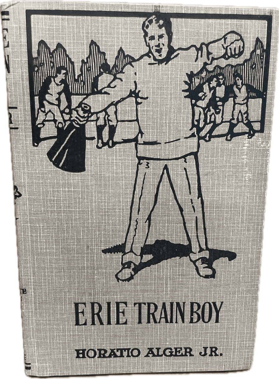 Sports themed Vintage Book - Erie Train Boy