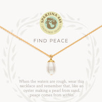 Sea La Vie Find Peace Necklace