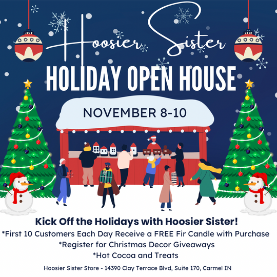 Hoosier Sister Holiday Open House