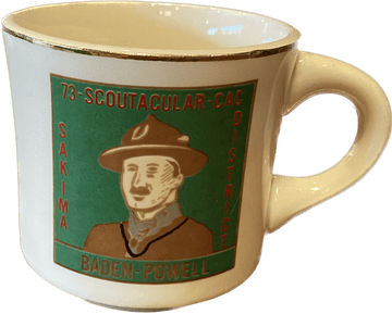 Vintage Boy Scout Mug - Baden-Powell