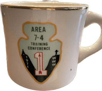 Vintage Boy Scout Mug - Area 7