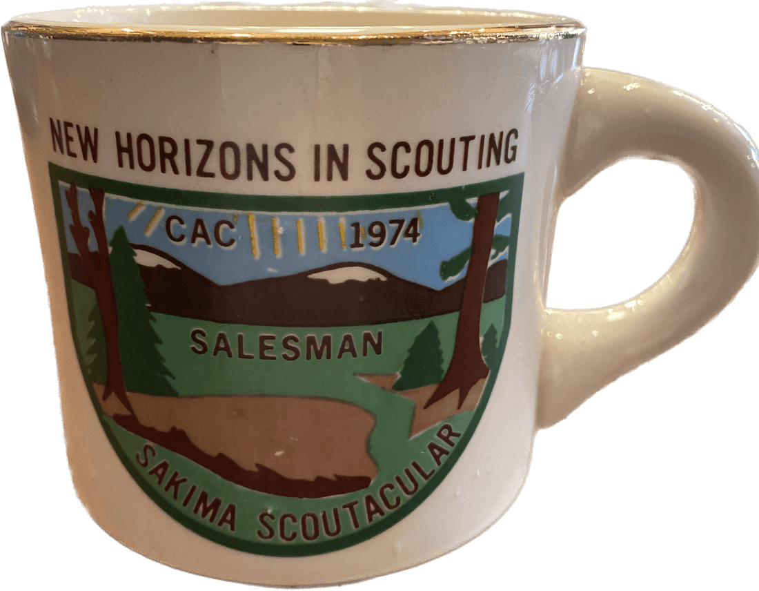 Vintage Boy Scout Mug - New Horizons
