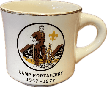 Vintage Boy Scout Mug - Camp Portaferry