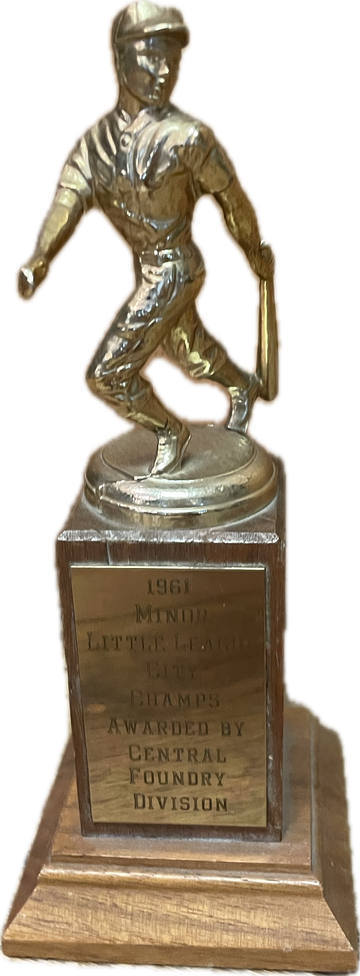 Vintage 1961 Baseball Trophy