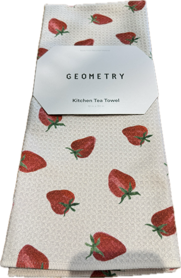 Geometry Kitchen Towel - Berry Patch