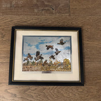 Flushed Framed Print