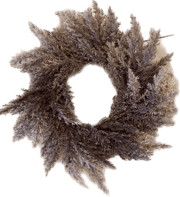 Pampas Grass Candle RIng/Wreath