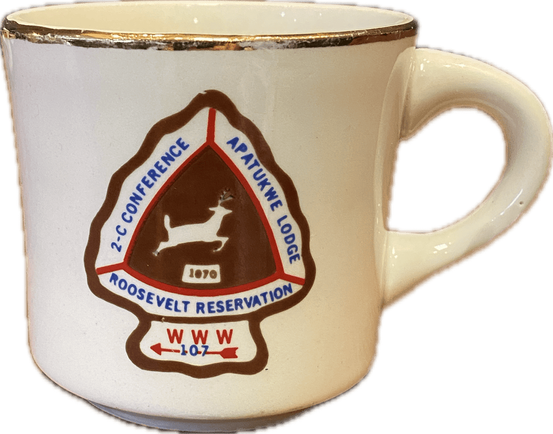 Vintage Boy Scout Mug- Roosevelt Reservation